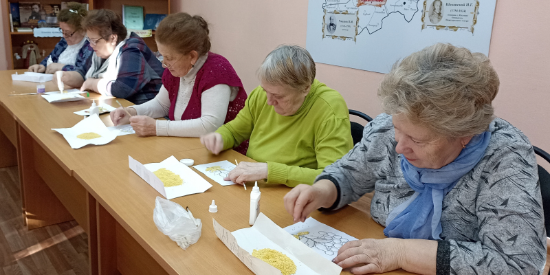 Творческий мастер-класс «Осенняя пора»