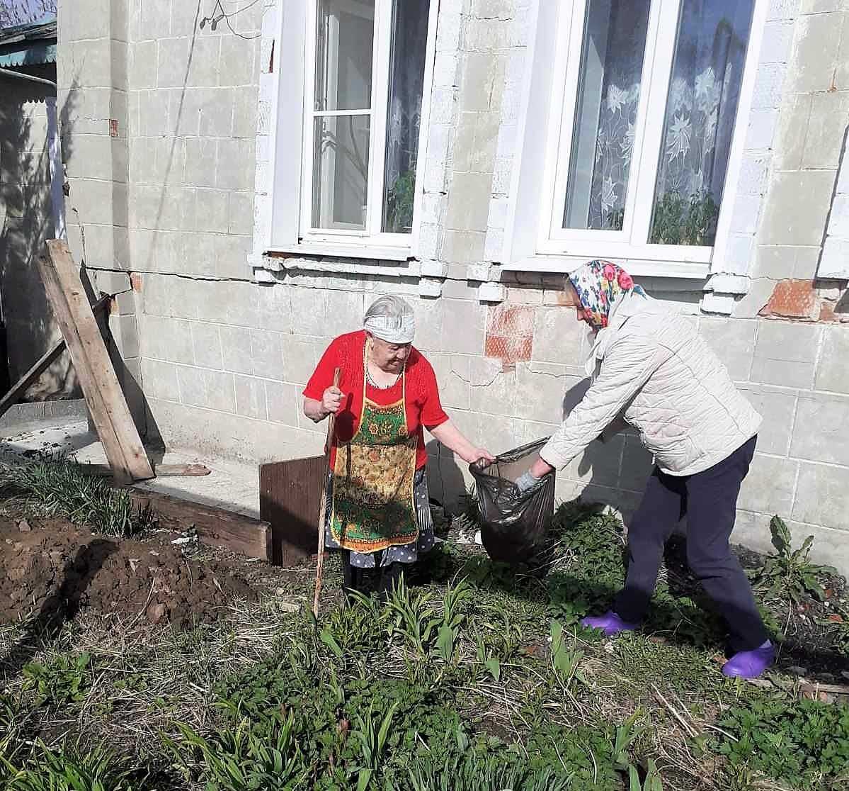 Акция «Чистый дом Ветерана»