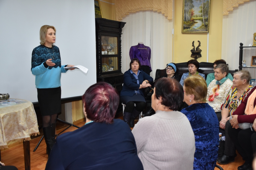 Выступление с информацией в рамках Декады инвалидов