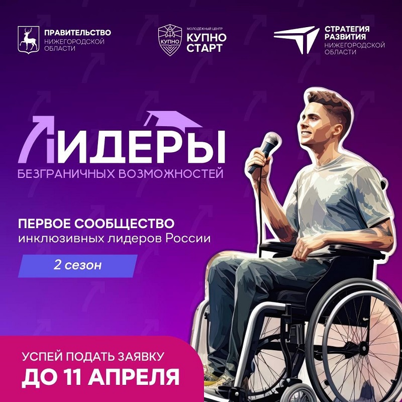 В Нижегородской области стартовал новый сезон образовательного проекта «Лидеры безграничных возможностей»