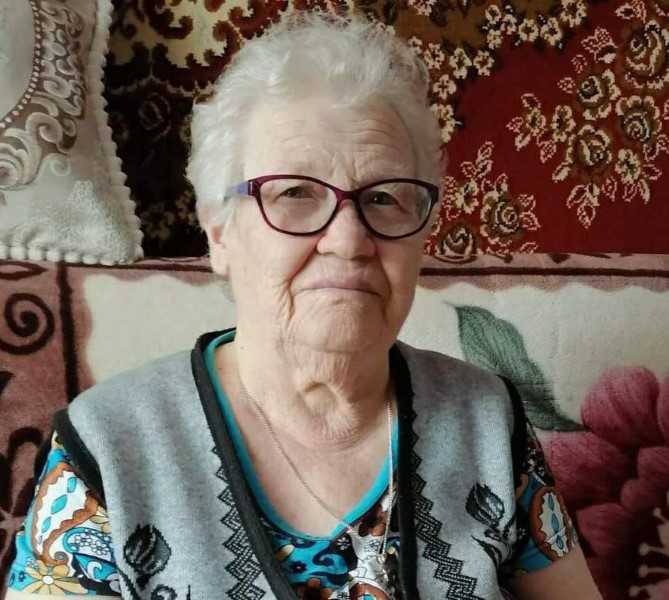 Поздравление жительницы отделения 