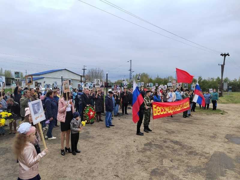 Участие в митинге, посвященном Дню Победы в ВОВ