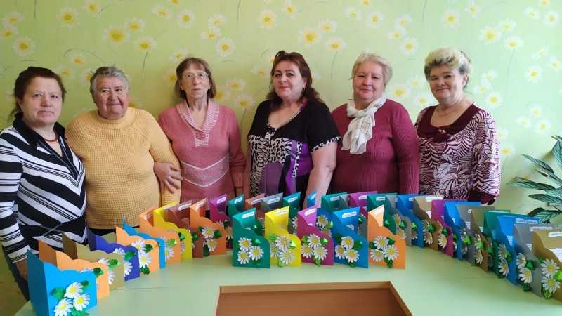 Занятия по трудотерапии в ОДП