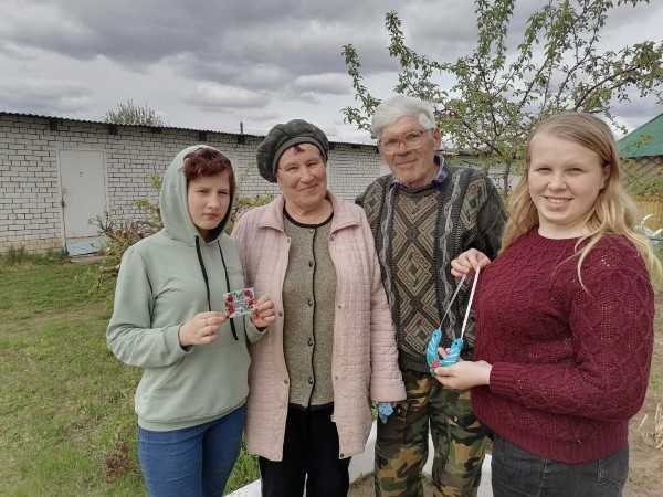 Поздравление с Днем семьи в отделении 