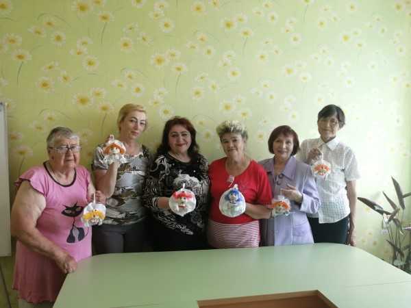 Занятие по трудотерапии в ОДП