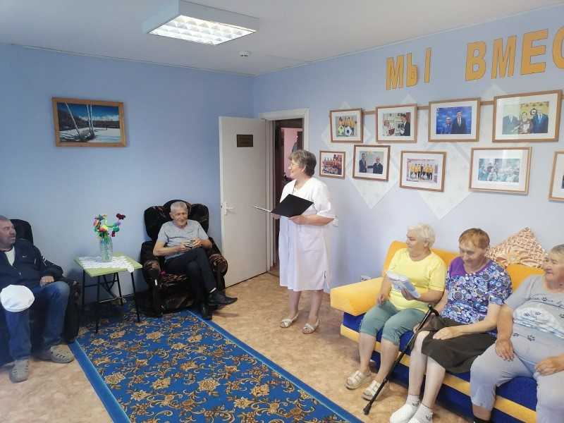 Беседа с фельдшером в Отделении 