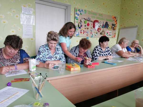 Занятие с психологом в ОДП