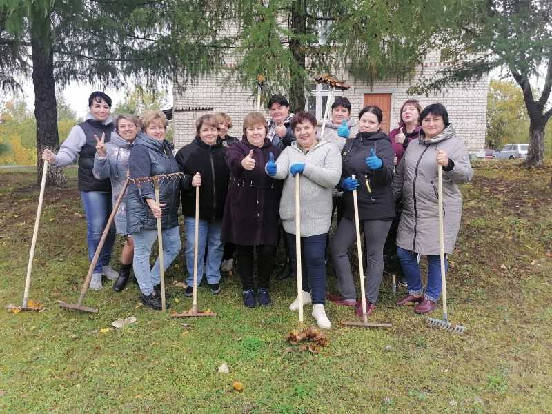 Районный субботник по благоустройству территории