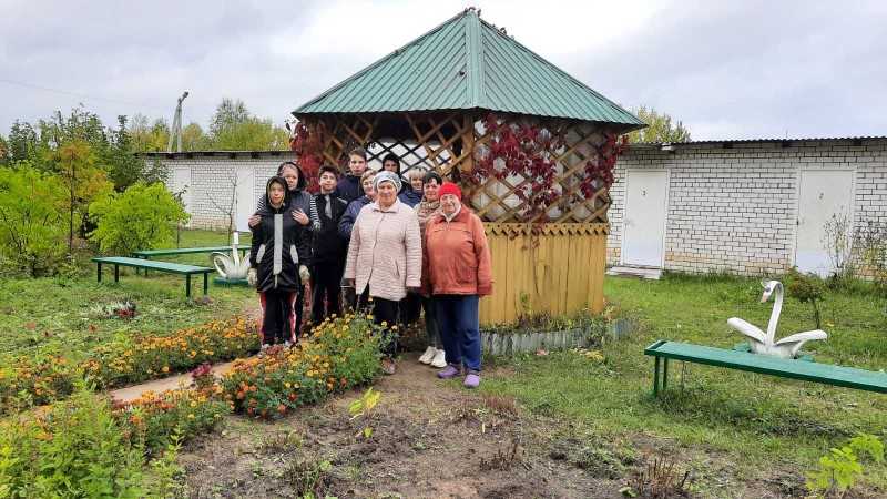 Субботник в отделении 