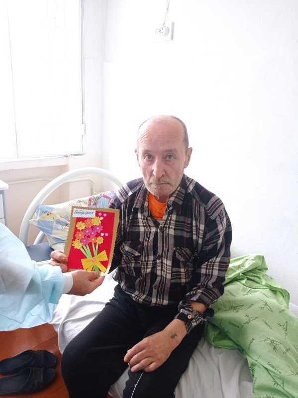 Поздравление с Днем пожилых людей в отделении сестринского ухода