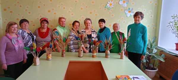 Занятия по трудотерапии в ОДП