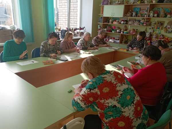 Занятия по трудотерапии в ОДП