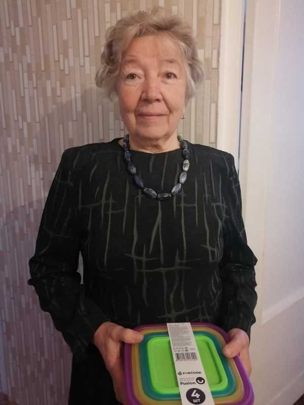 Поздравление жительницы отделения 