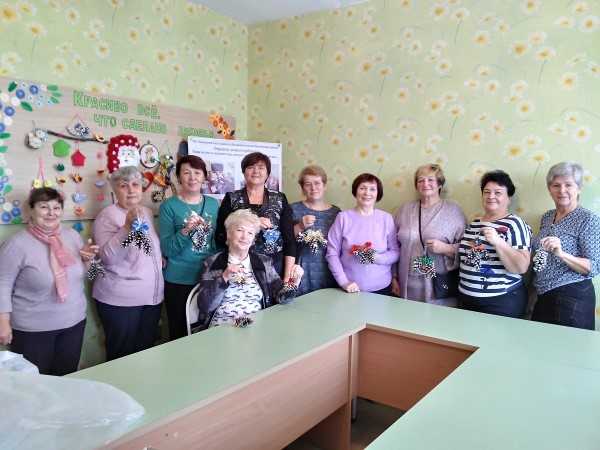 Занятия по трудотерапии в ОДП