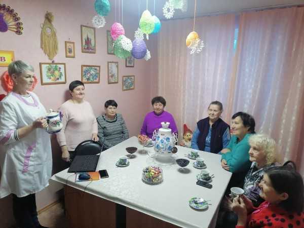 Чаепитие в отделении 