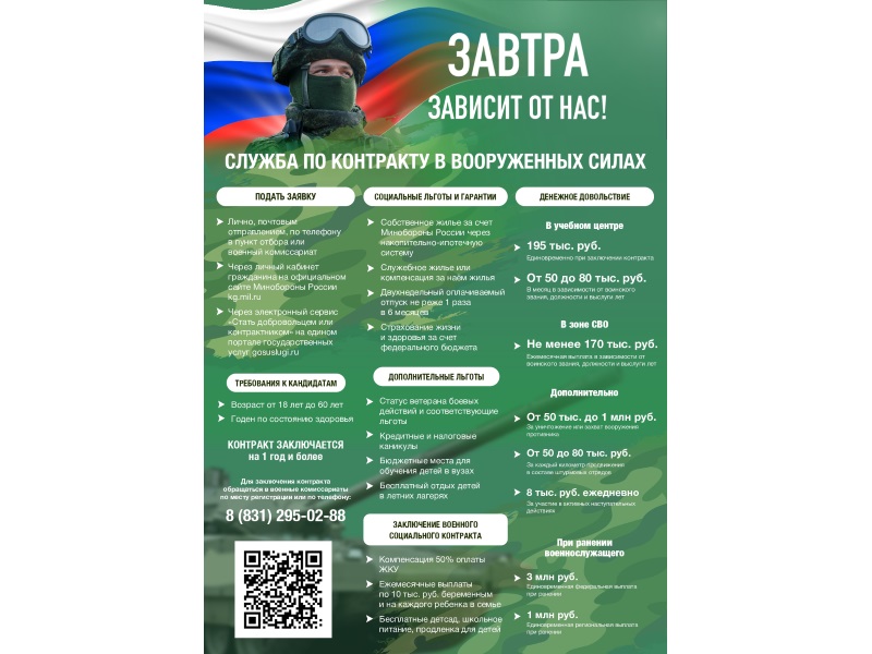 Служба по контракту в вооруженных силах