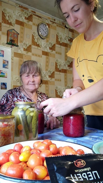 заготовка запасов на зиму