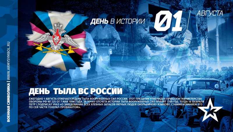 День Тыла Вооружённых Сил Российской Федерации