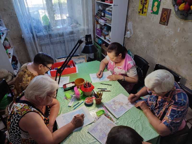 Занятие по арт-терапии