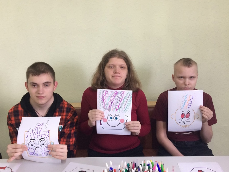 Занятие в клубе «Поверь в себя»