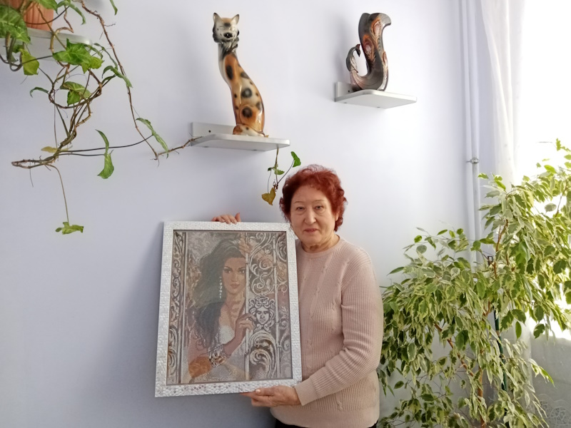 Алмазная вышивка «Незнакомка»