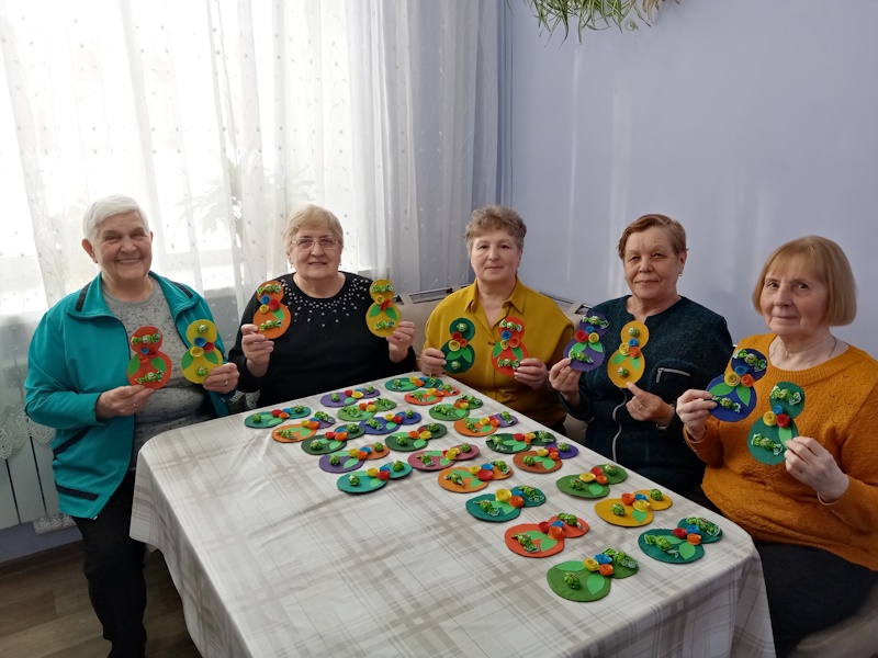 Подарки к 8 марта «Восьмерка» для отдыхающих ОДП