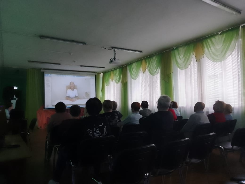 Занятие с медсестрой в ОДП.