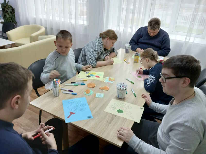 Инклюзивное занятие клуба «Поверь в себя»