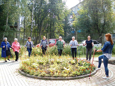 Клуб любителей финской ходьбы